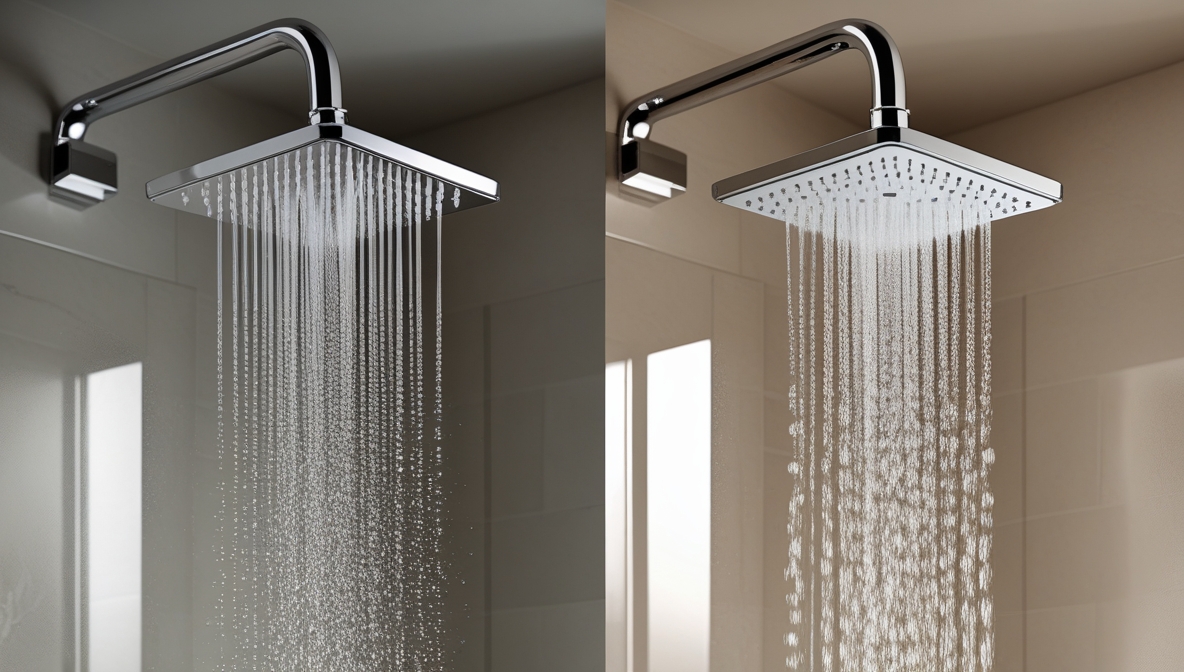 chuveiro anti calcário com bicos de silicone fácil limpeza