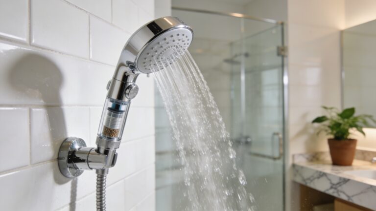 chuveiro com filtro para melhorar qualidade da água