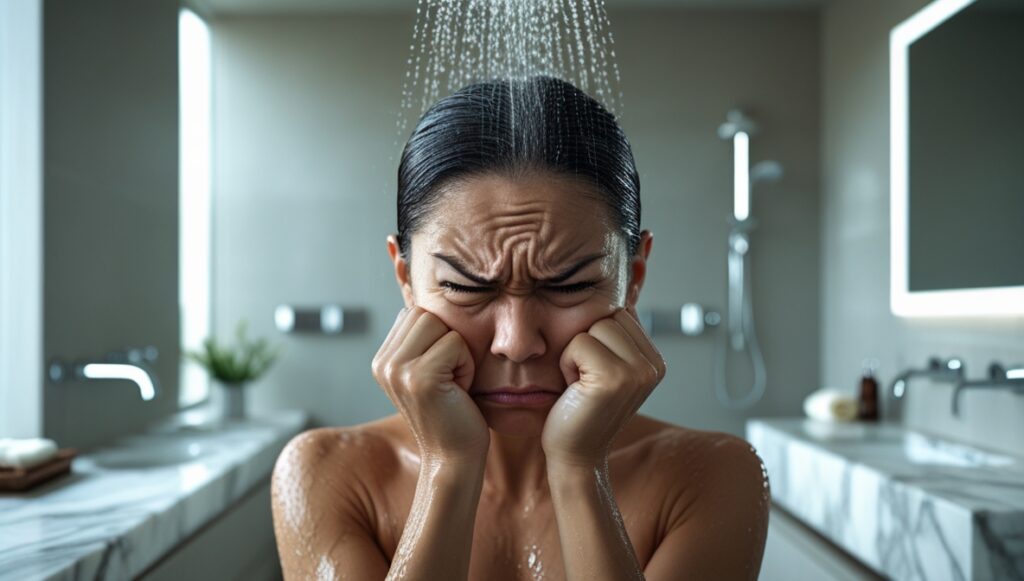 chuveiro com pouca pressão de água solução