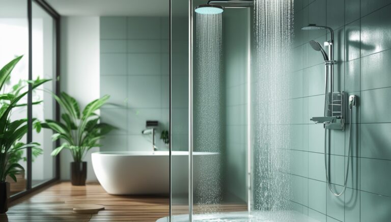 chuveiro para poupar água com alta pressão e baixo consumo