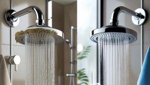 como limpar calcário do chuveiro com vinagre passo a passo