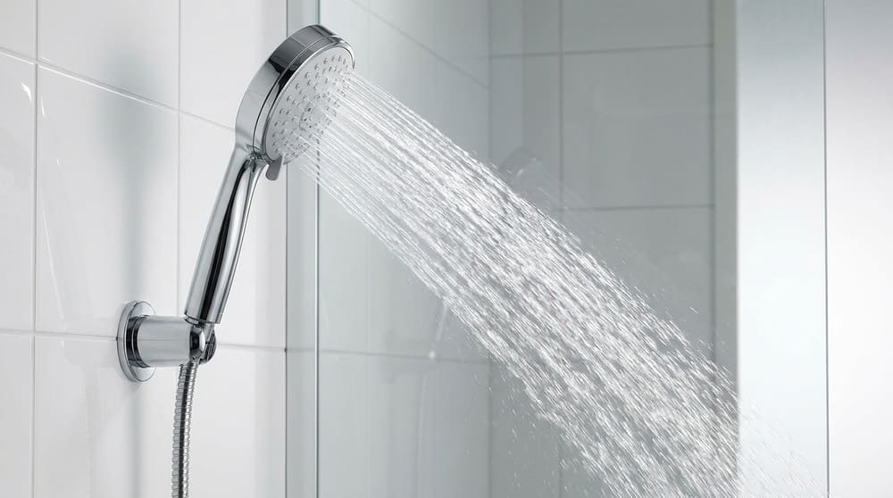melhor chuveiro para baixa pressão com jato forte em casa de banho
